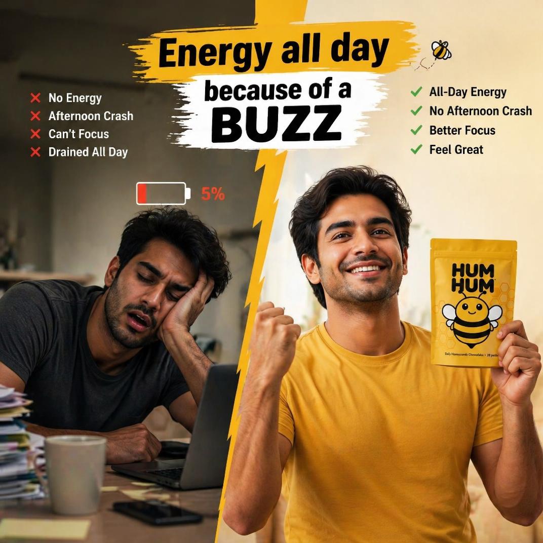 HUM HUM | Daily Energy Gummies